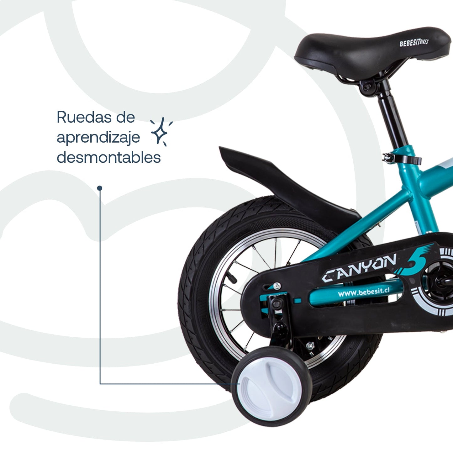 Bicicleta Infantil Canyon - Verde | Bebesit