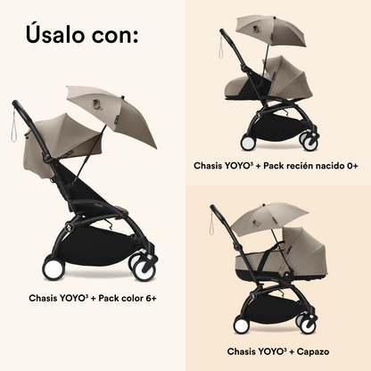 Sombrilla YOYO - Taupe | YOYO by Stokke