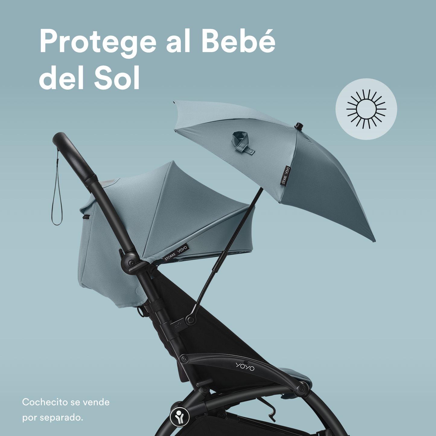 Sombrilla YOYO - Aqua | YOYO by Stokke