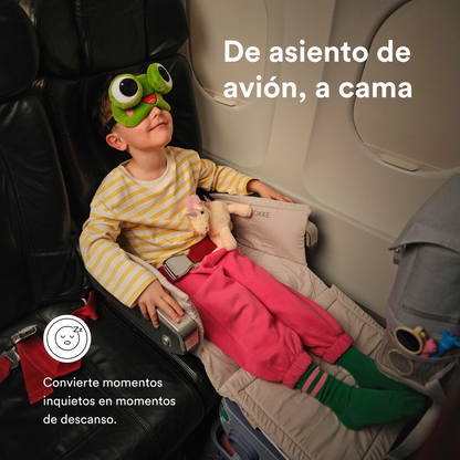 Maleta Infantil y Cama de Viaje JetKids™ BedBox™ - Verde Marino | Stokke