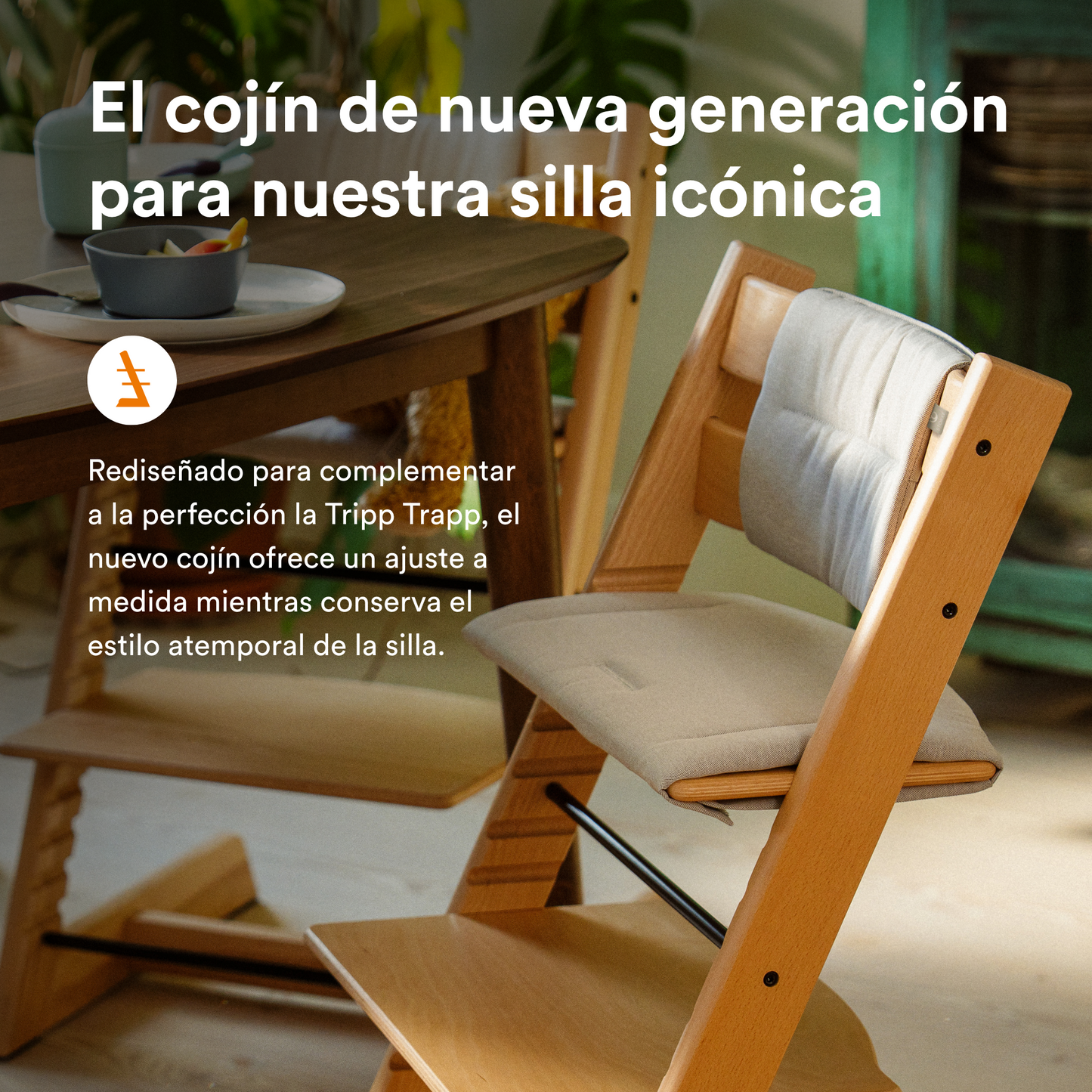 Cojín Classic para Silla Tripp Trapp® - Anthracite | Stokke