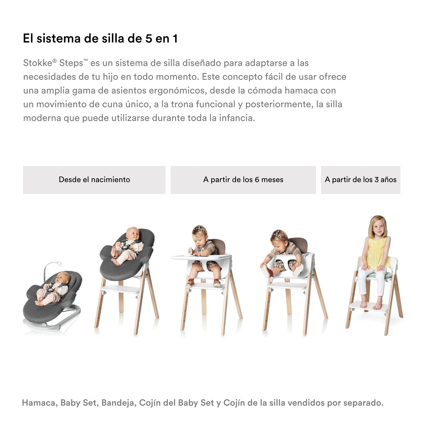 Silla Steps™ - Black Warm Brown | Stokke
