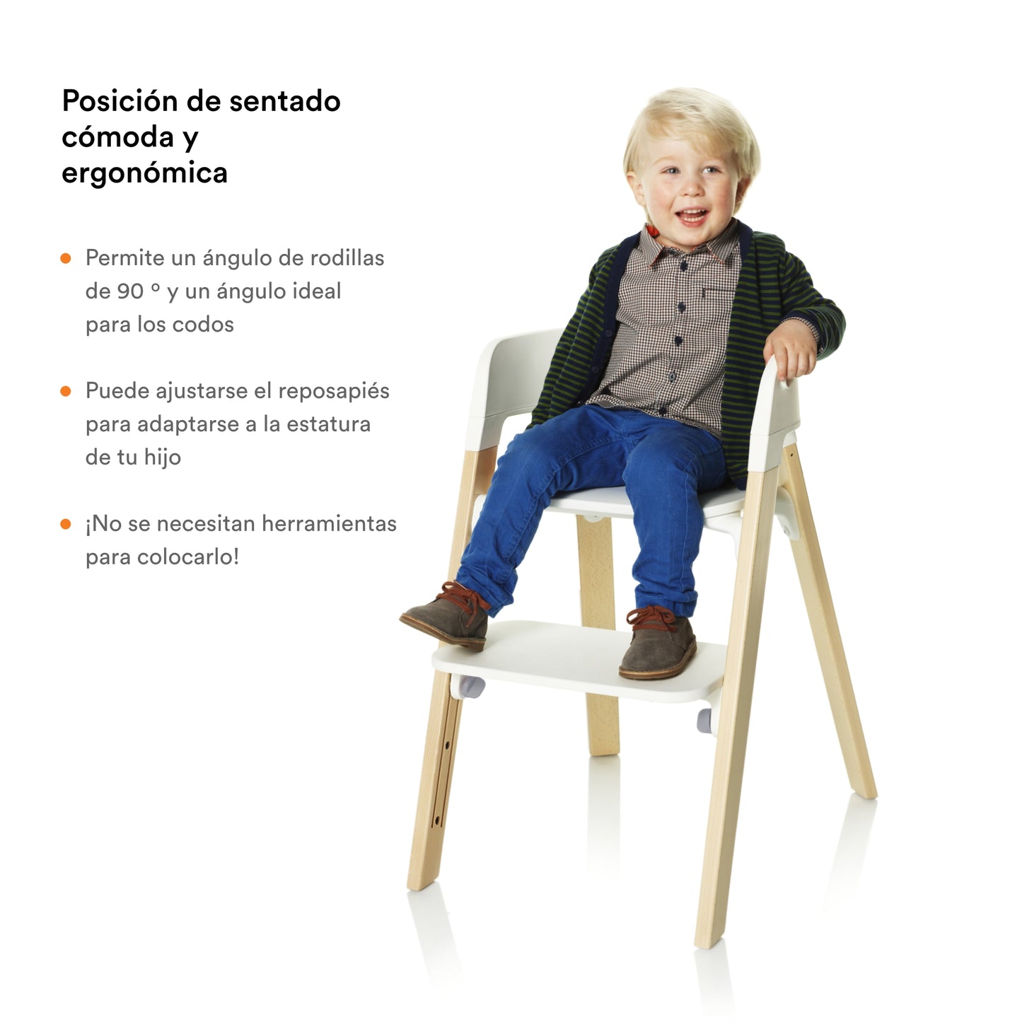 Silla Steps™ - Black Warm Brown | Stokke