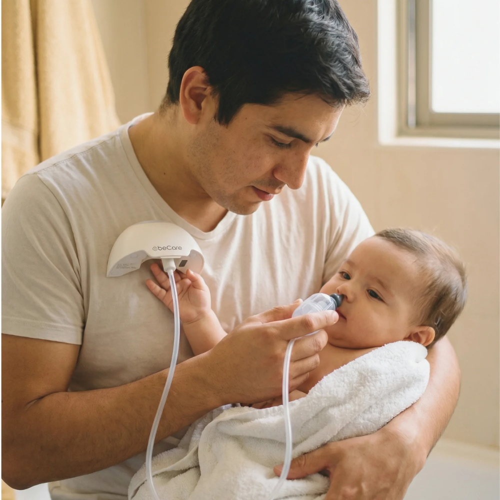 Extractor de Leche Materna Eléctrico Portátil con Aspirador Nasal | Bebesit