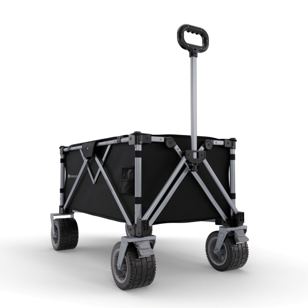 Carrito de transporte plegable Rollster - Black | Kinderkraft