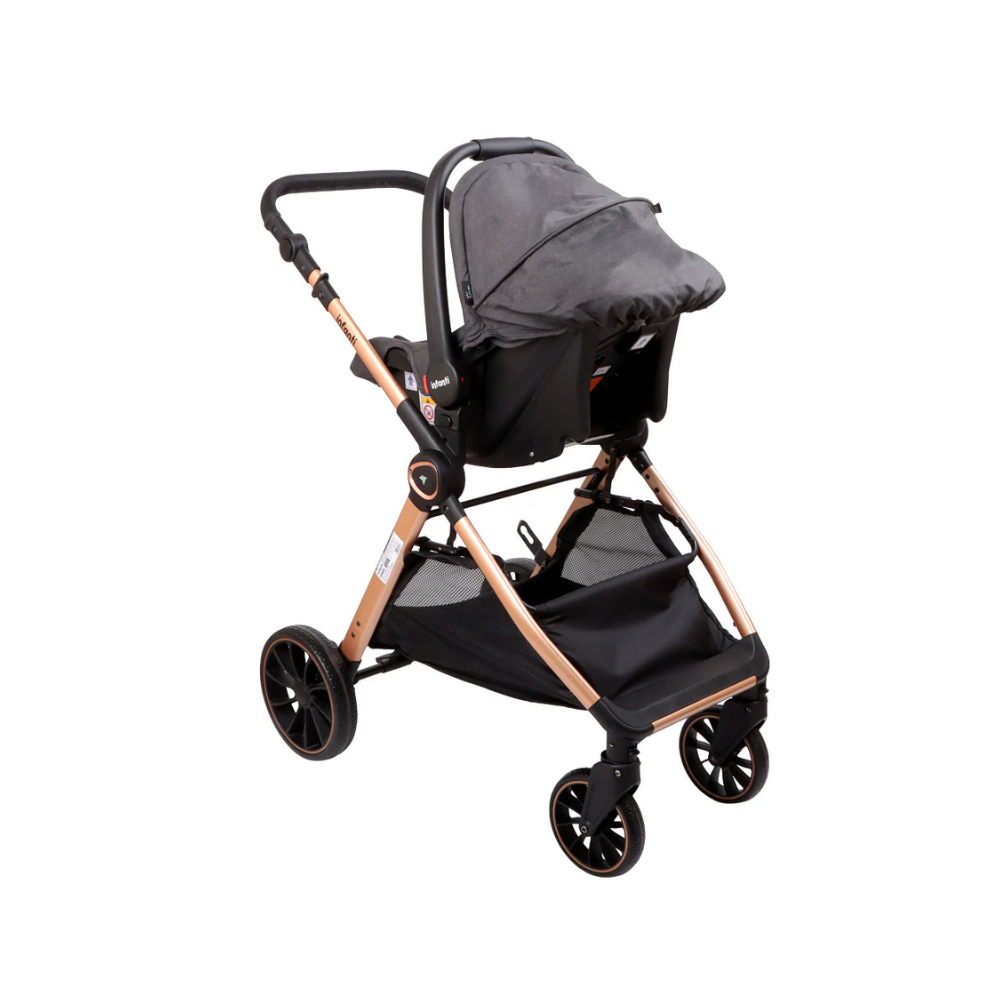 Coches Travel System Romanzo X1-D - Black | Infant