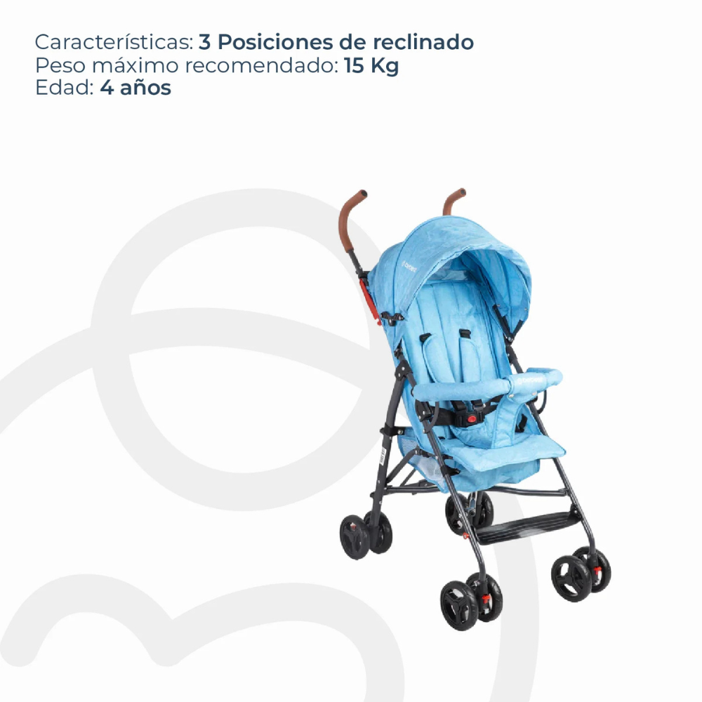 Coche Paragua - Celeste | Bebesit