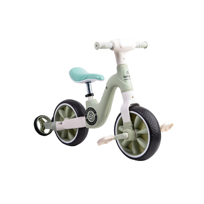 Triciclo Bicicleta de Aprendizaje 2 en 1 - Verde | Bebesit