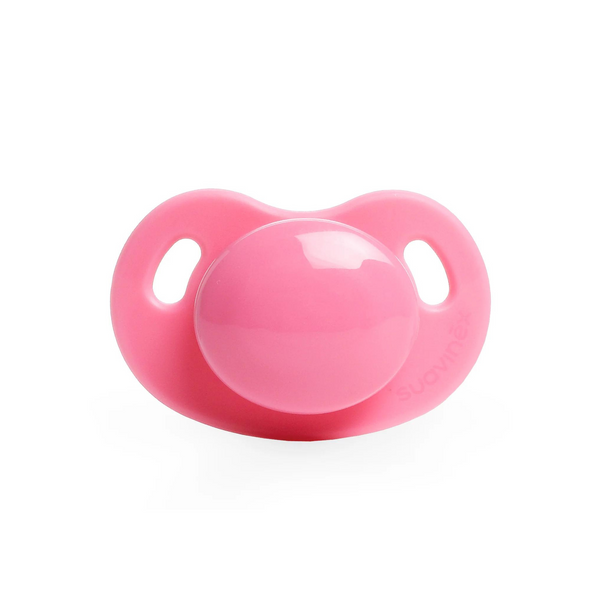 MAM Air Ciuccio 6+ Mesi Rosa Mate - Confezione Da 2 Con Scudo Ventilato E Tetina In Silicone SkinSoft - Caja Autoesterilizzabile Inclusa