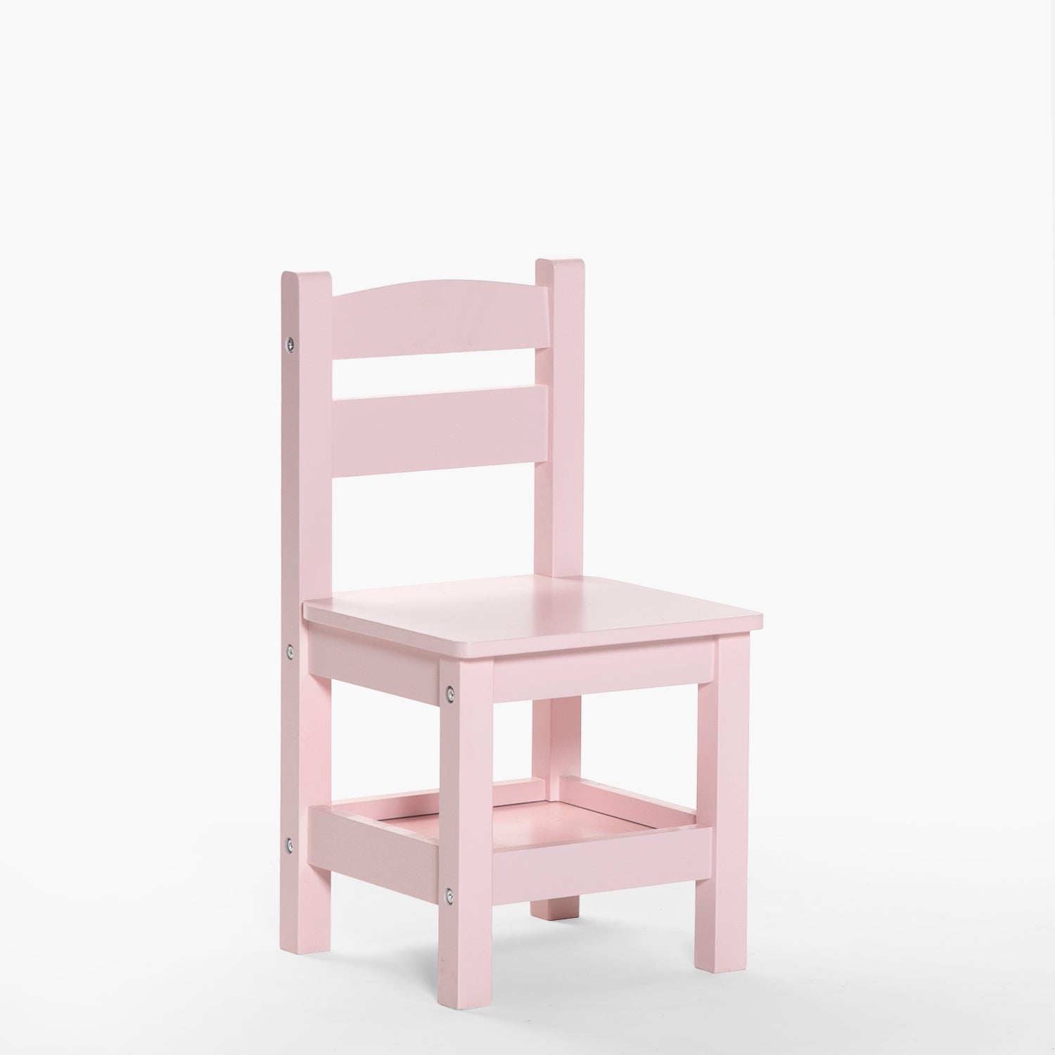 Pack Kids 1 Mesa 2 sillas Olivia Blanco/Rosado - Form Design