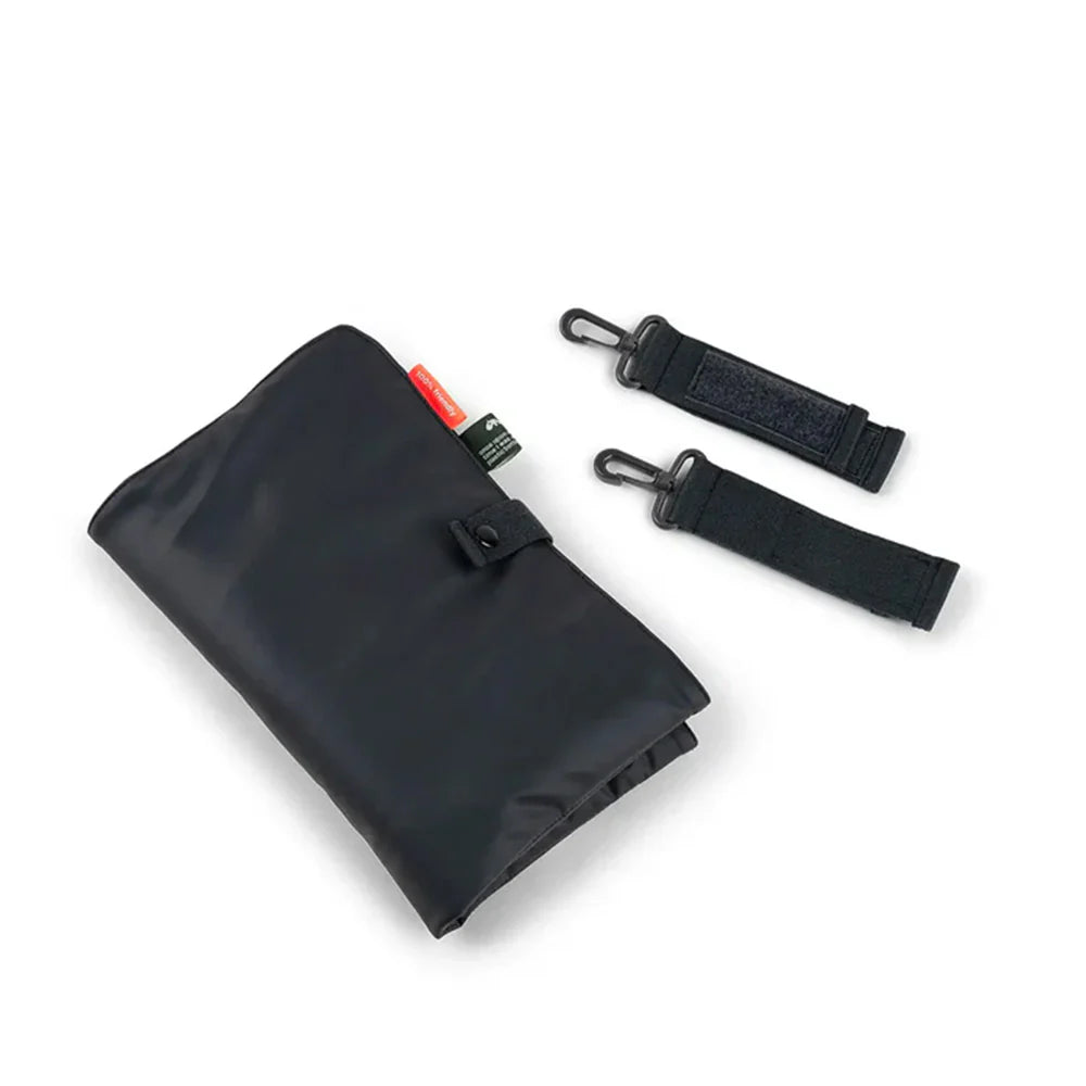 Bolso Maternal Acolchado con Mudador Portátil - Negro | Done by deer