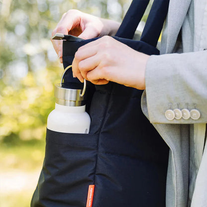 Bolso Maternal Tote Acolchado con Mudador Portátil - Negro | Done by deer