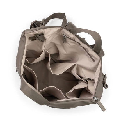 Mochila Maternal con Mudador Portátil - Taupe