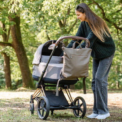 Mochila Maternal con Mudador Portátil - Taupe