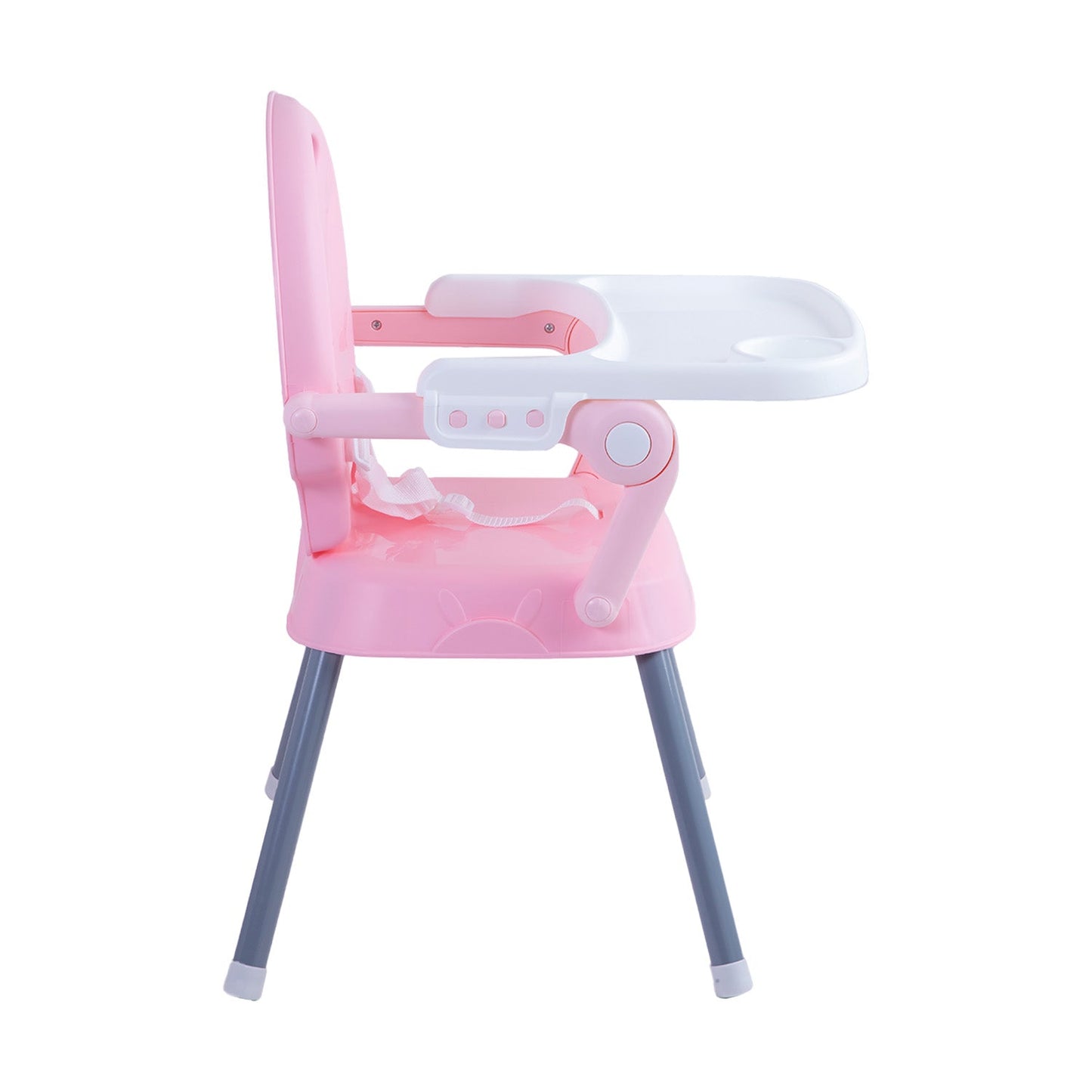 Silla de Comer Plegable Portátil Bebé y Niño Fold - Rosa | Bebesit