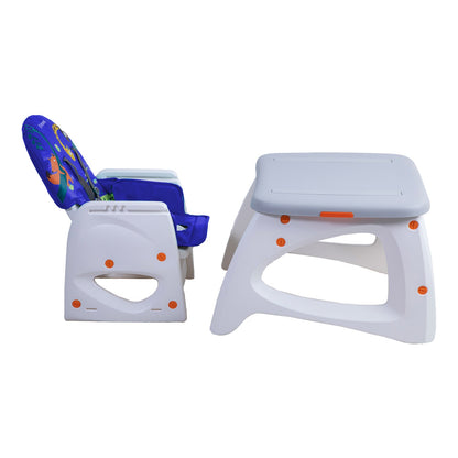Silla de Comer Escritorio Balancín Eat&Swing - Azul | Bebesit