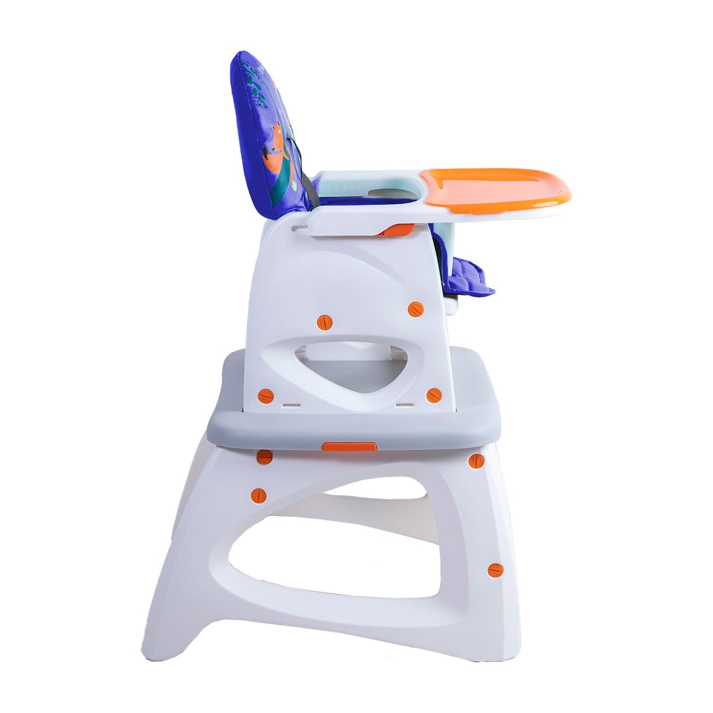 Silla de Comer Escritorio Balancín Eat&Swing - Azul | Bebesit