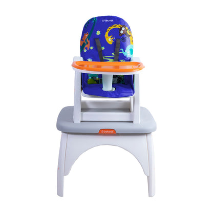 Silla de Comer Escritorio Balancín Eat&Swing - Azul | Bebesit