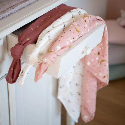 Juego de 3 Mantas Muselinas - Après la Pluie | Moulin Roty