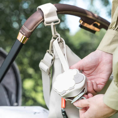 Caja Silicona para Llevar el Chupete - Sheepy - Arena | Done by deer