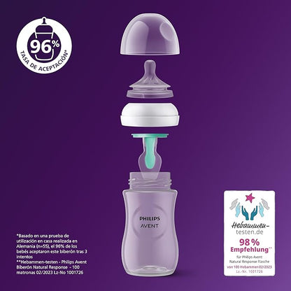 Mamadera Natural Response con Válvula AirFree - 125 ml | Philips Avent