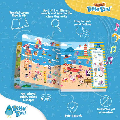 Libro Interactivo Musical - Where's Ditty Bird? | Ditty Bird