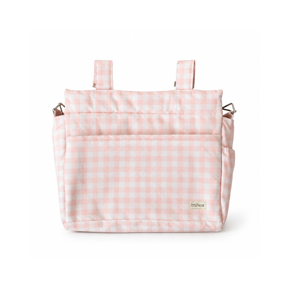 Bolso Clásico - Vichy Rosado| miNest