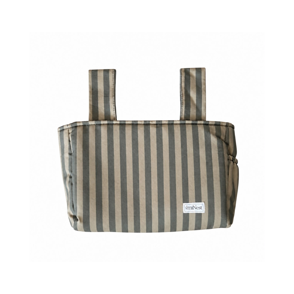 Bolso Organizador - Rayas Verde | miNest