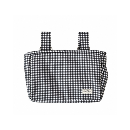 Bolso Organizador - Mini Vichy Negro | miNest