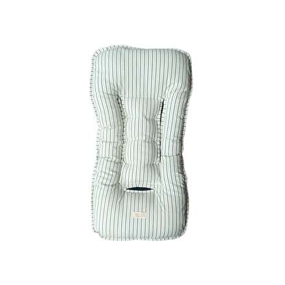 Cojín para Coche - Menta Rayas | Baby Mattress