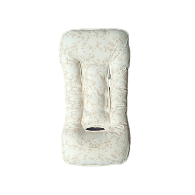 Cojín para Coche - Beige Flores | Baby Mattress