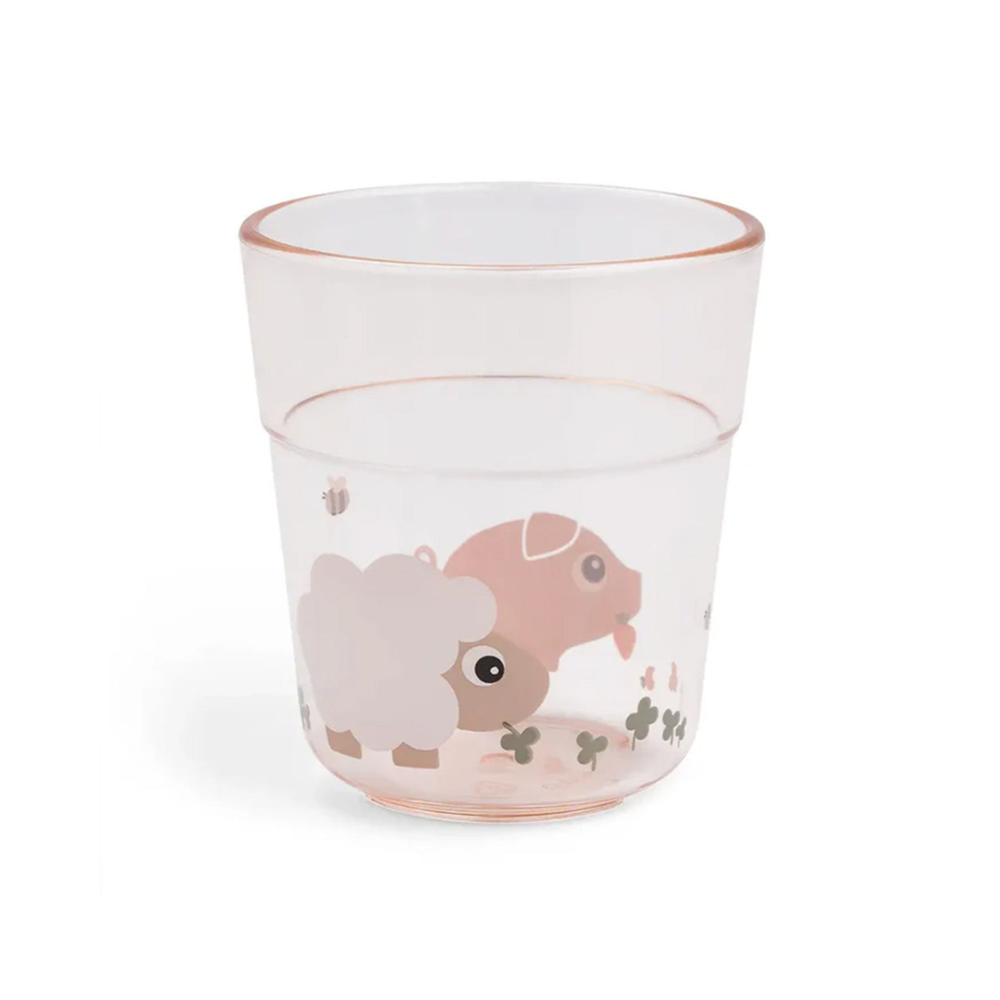 Vaso de Tritan Tiny Farm - Rosa | Done by deer