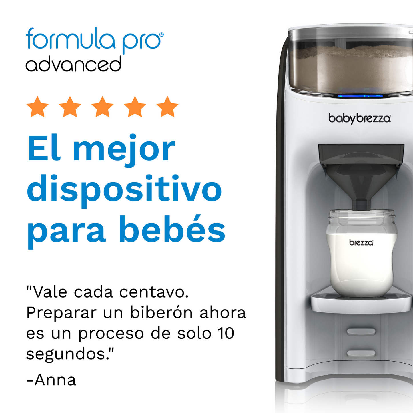Formula Pro Advanced - Preparador de Mamaderas | Baby Brezza