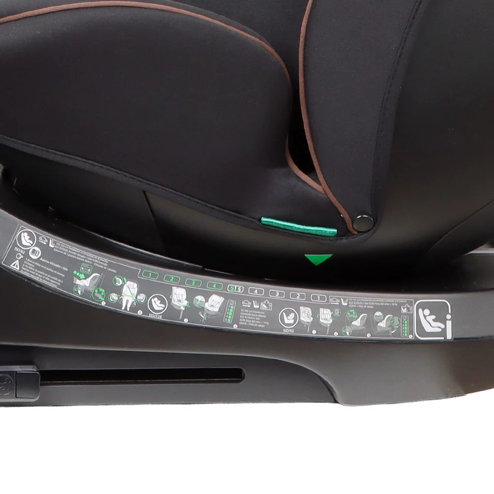 Silla de Auto Convertible Strade 360° - Black | Infanti