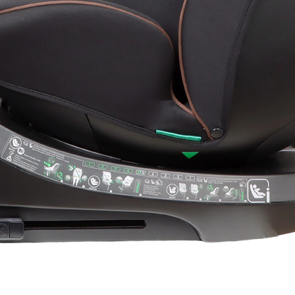 Silla de Auto Convertible Strade 360° - Black | Infanti