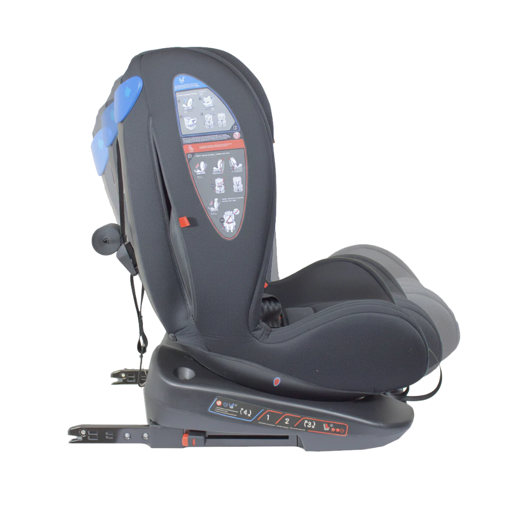 Silla de Auto Saturn 360° Premium - Negro | Bebesit