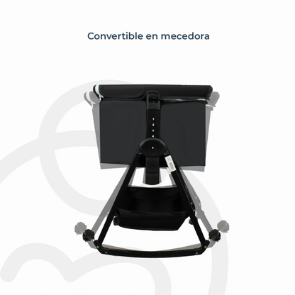 Cuna Colecho Balancin Cloud - Negro | Bebesit