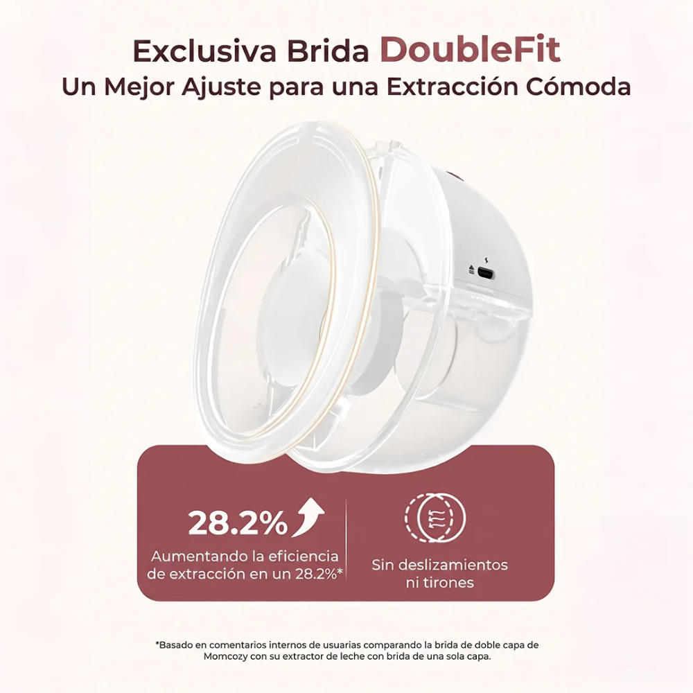 Extractor de Leche Materna Doble M5 Smart | MomCozy