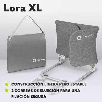 Baranda para Cama Lora XL - Grey Stone | Lionelo