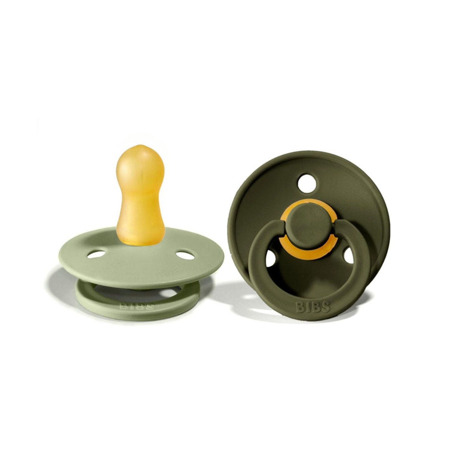 Pack de 2 Chupetes - Sage & Hunter Green | BIBS