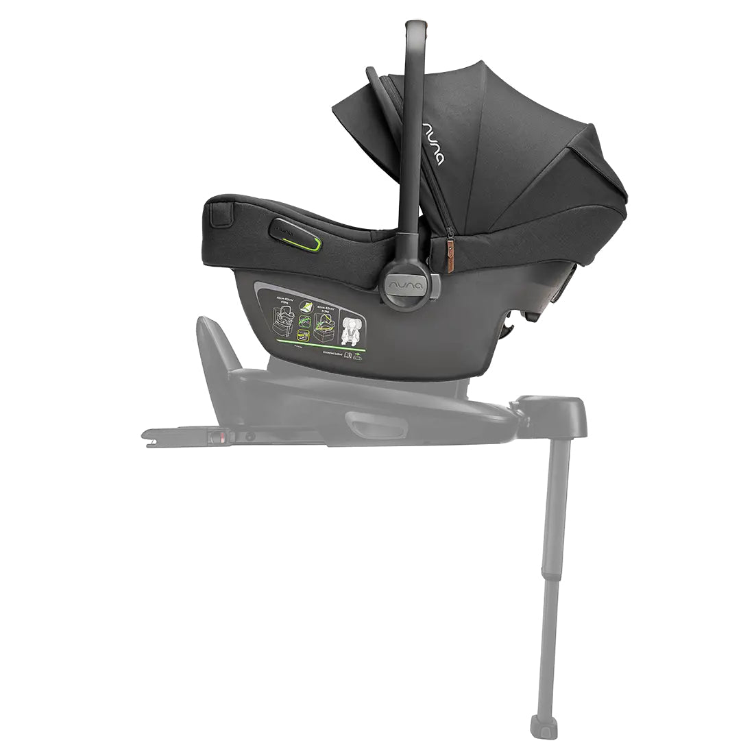 Silla de Auto Nido Pipa™ Next  - Caviar | Nuna
