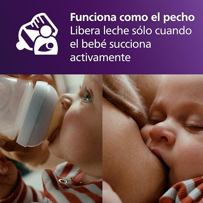 Mamadera Natural Response con Válvula AirFree - 125 ml | Philips Avent