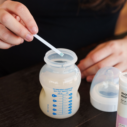 Test de Alcohol para Leche Materna - 15 Tiras Reactivas | Mamás Mateas