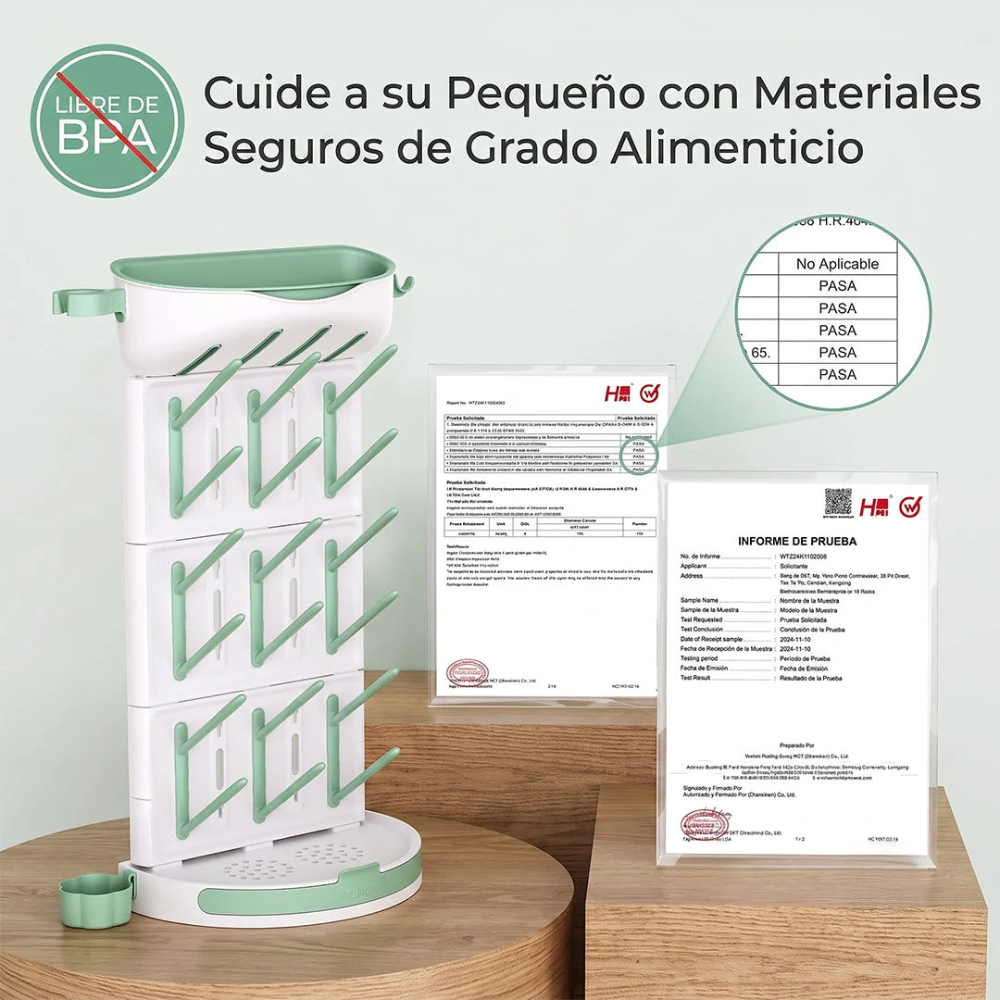 Escurridor de Mamaderas | MomCozy