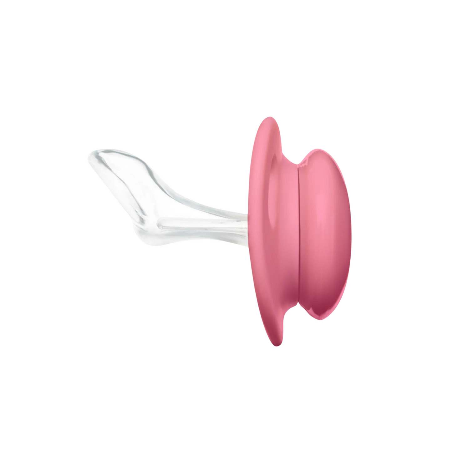 Dental Pacifier with Anatomical Nipple with Wings - Pink