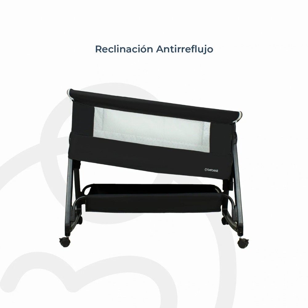 Cuna Colecho Balancin Cloud - Negro | Bebesit