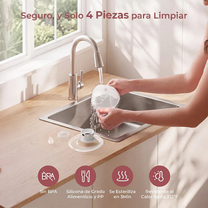 Extractor de Leche Materna Doble M5 Smart | MomCozy