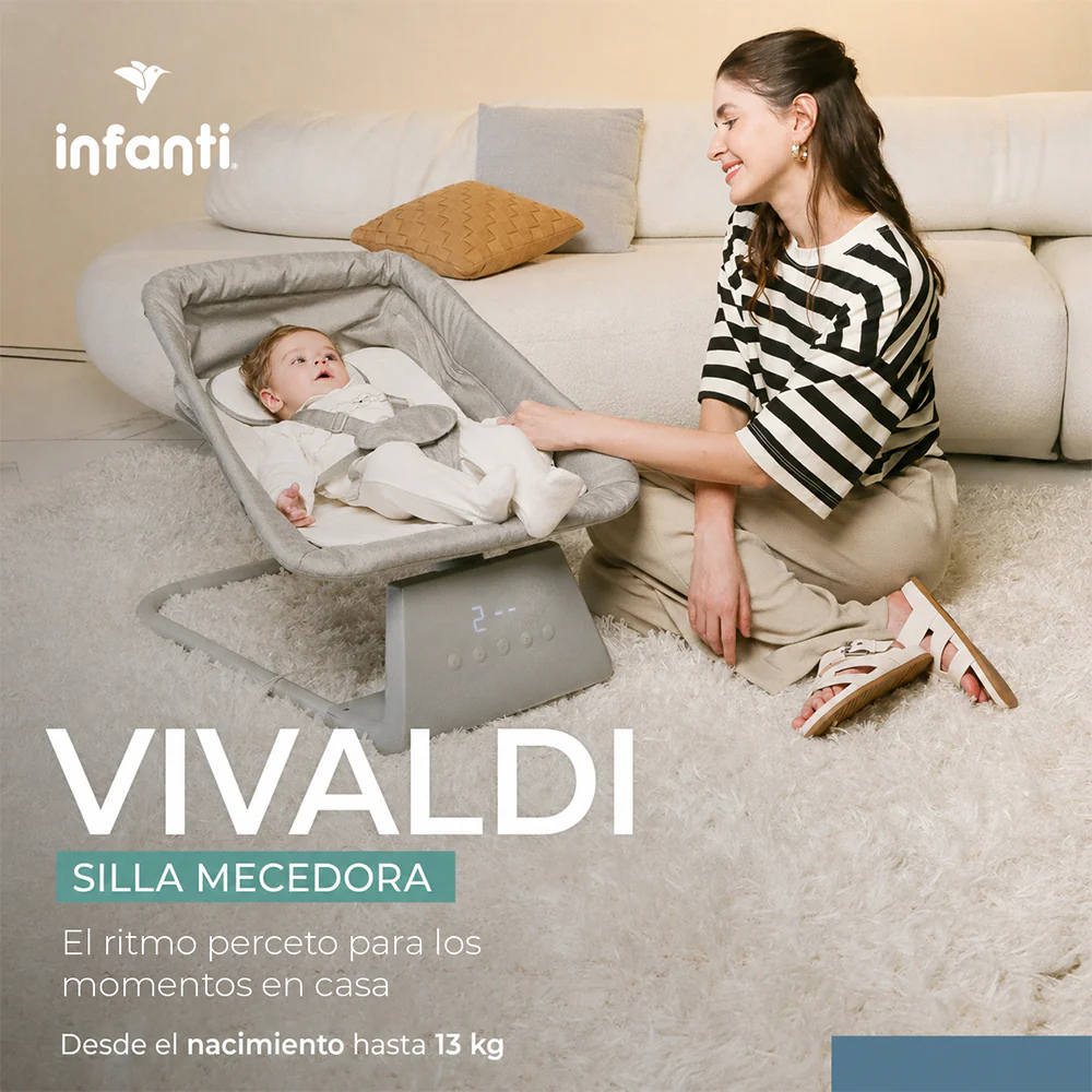 Silla Nido Vivaldi - Gris | Infanti