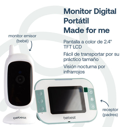 Monitor Digital Portátil 2.0 | Bebesit