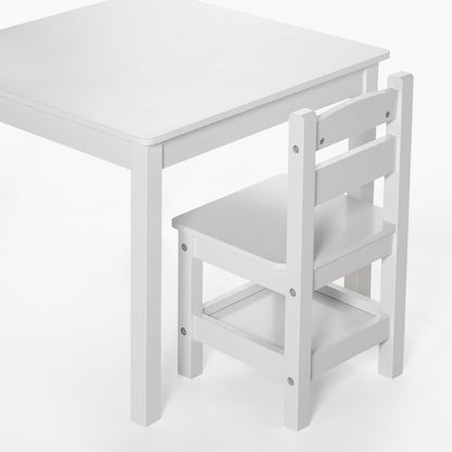 Pack Kids 1 Mesa 2 sillas Olivia Blanco - Form Design